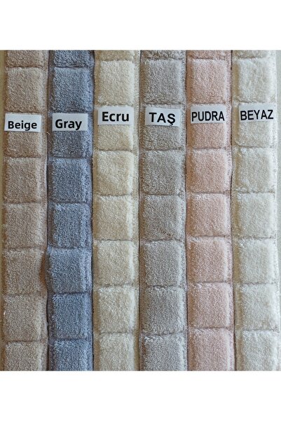 HOMEMOME Round 2-Piece Bathroom Set 120X120 & 60X60 Powder