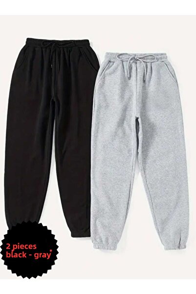 THE WHITE Sery Girls' Elastic Leggings Tracksuit Bottoms