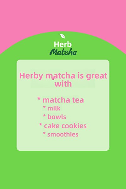 Herby Premium Matcha Trial Package