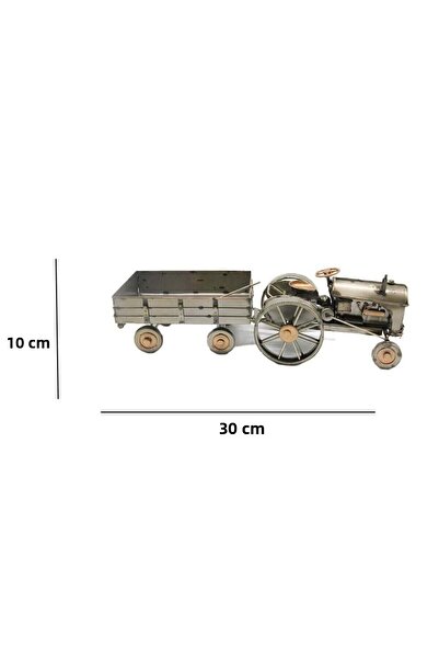 Otantik Çarşı جرار معدني مزخرف مع مقطورة C1602