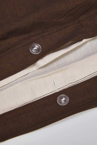 TRENDYOLMİLLA HOME Sada povlaků na přikrývku s dvojitým ležákem Easy-Iron 200x220 cm TPHSS25CKN00009