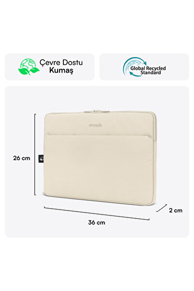 Mack Mce-1505 14.1\\\" Nova Eco Notebook Sleeve Latte