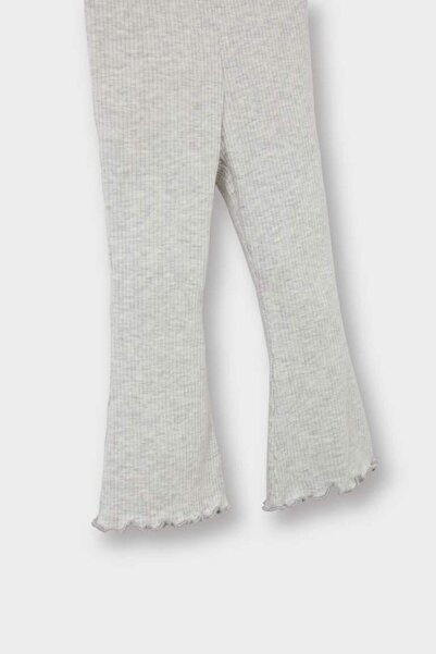 DeFacto Leggings pentru fetiță, cu picior evazat, cu nervuri (25 AU)