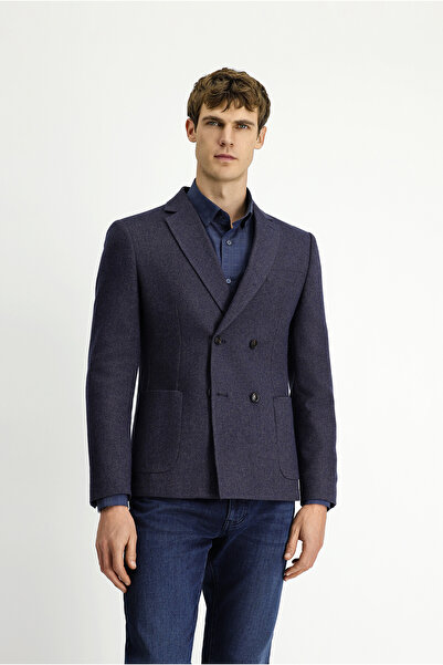 Kiğılı Regular Fit Woolen Dobby Classic Jacket