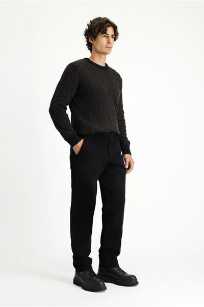 Kiğılı Regular Fit Likralı Kanvas / Chino Pantolon
