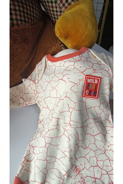 Miniworld Erkek-Kız Bebek Omuz Genişletmeli Çıtçıtlı Body Pijama Bere Takımı, %100 Pamuk , Modern Tasarım