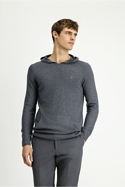 Kiğılı Hooded Regular Fit Wool Knitwear Sweater