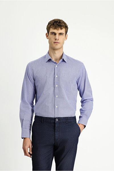 Kiğılı Cămașă în carouri din bumbac cu mânecă lungă