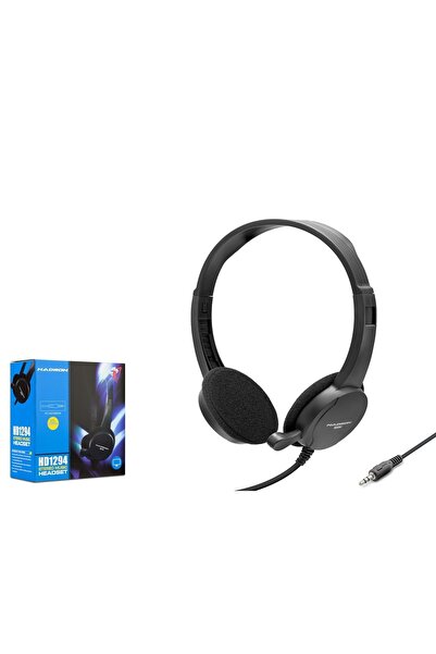 HADRON Hd1294 Mikrofonlu Kulaklık 3.5Mm 1.2M Siyah