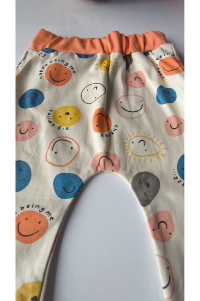 Miniworld Erkek-Kız Bebek Omuz Genişletmeli Çıtçıtlı Body Pijama Bere Takımı, %100 Pamuk , Modern Tasarım