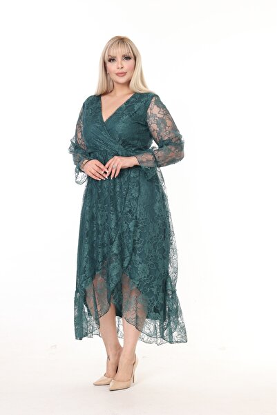 rotop Rochie lunga Silvia, pentru ocazii, din dantela, model elegant, culoare...