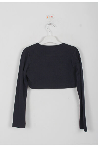 incity Girl's Long Sleeve Bolero with Puff Detail