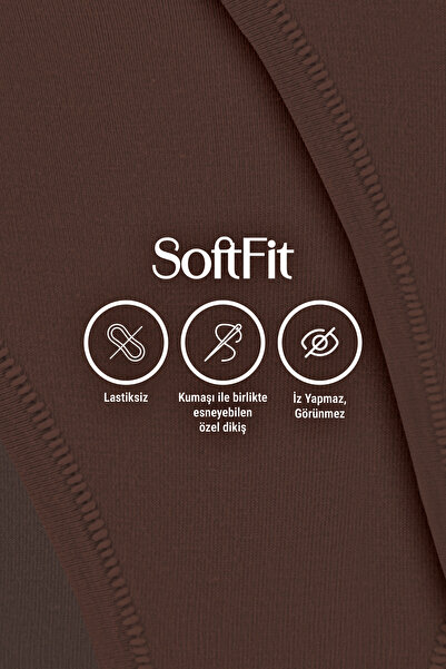 AUW İz Yapmayan Basic Kadın Boyshort Külot Modal Pamuk 6'lı - SoftFit