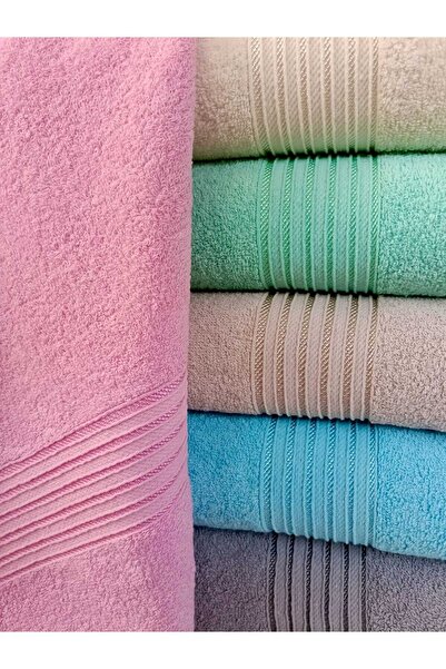 asev tekstil 90X150 cm Large Bath Towel – Pack of 6