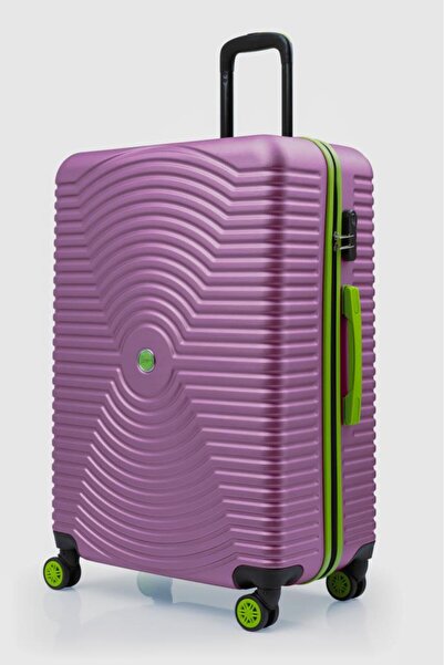 louisiana polo Büyük Boy Valiz 4x2 Teker Rose 1169