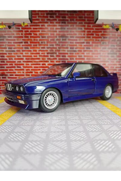 scntoys سيارة BMW M3 (E30) الجديدة لعام 1988 - نموذج سيارة مصبوب باللون الأزر...