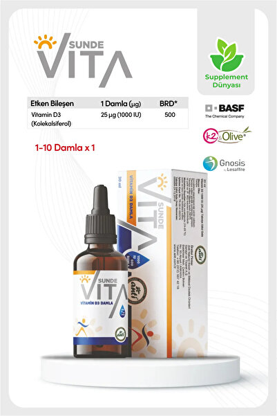 anti Sunde Vita D3 Damla 30 ml