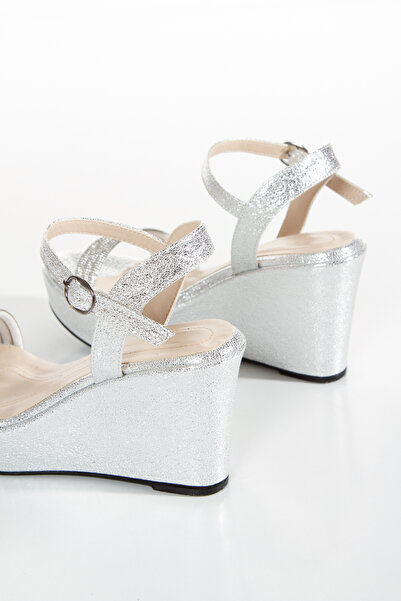 DYG STORE Stone Shiny Wedge Heel Women's Shoes