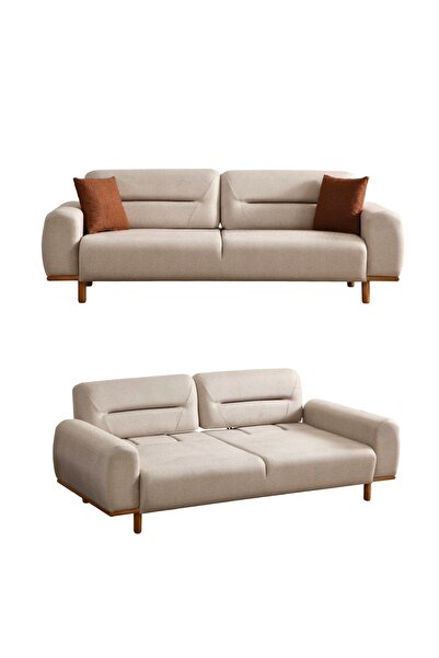 Velura Home & Living Asel Koltuk Takımı & Sırt Mekanizmalı Kanepe (3+3+1+1)