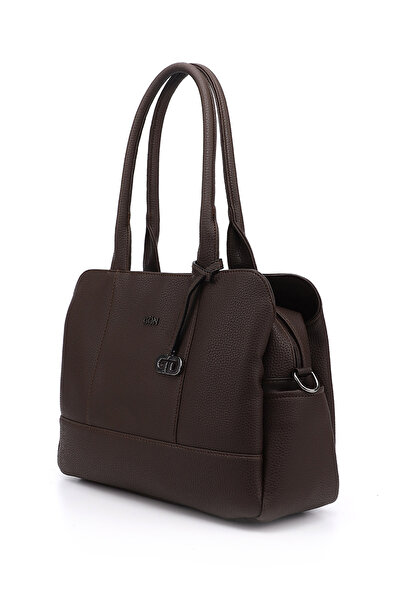 GÖNDERİ(R) Women's Brown Long Strap Hand and Shoulder Bag