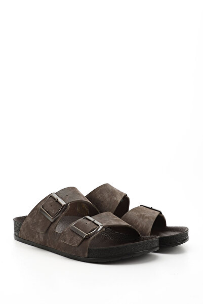 GÖNDERİ(R) ΚΑΦΕ Γυναικείες Παντόφλες Καθημερινές με Πόρπη Καρδιά 34048