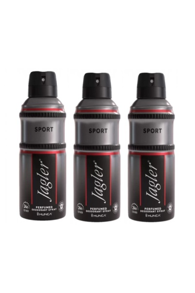 Jagler Men Deo 150 ml X3 Adet