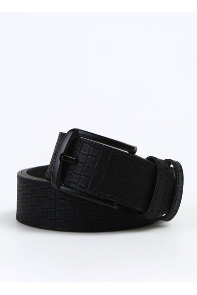 Aeropostale Siyah Erkek Vegan Kemer AERO 003