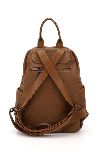 GÖNDERİ(R) Tan Gön Large Size Women's Backpack B6810