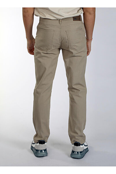 Lee Cooper Normal Bel Straight Bej Erkek Chino Pantolon 242 LCM 221002 RICKY ND 1 BEJ