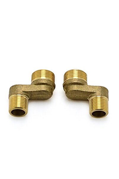 Spis Design Set of eccentric sanitary taps, 2 pcs, 1/2 x 3/4, H 46 mm