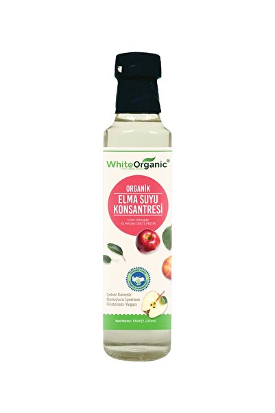 White Organic Organik Elma Suyu Konsantresi 330 Gr