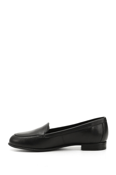 GÖNDERİ(R) Women/Girls Black Genuine Leather Ballerinas