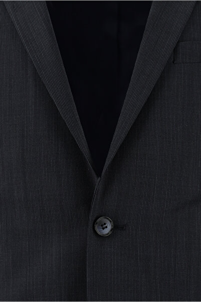 Kiğılı Extra Slim Fit Super Slim Fit Wool Classic Striped Suit