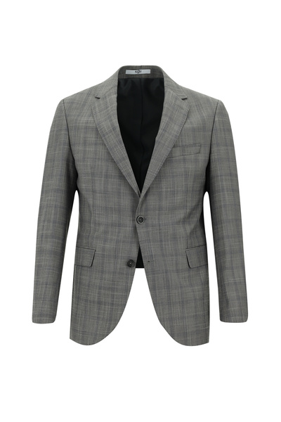 Kiğılı Plaid Patterned Slim Fit Suit