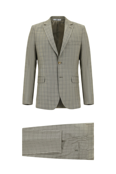Kiğılı Regular Fit Classic Plaid Suit