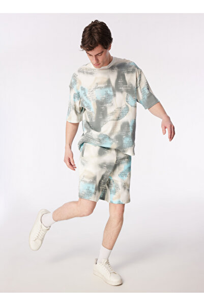 Armani Exchange Erkek Şort Beyaz