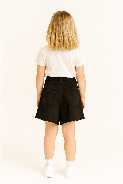 AdaKids YENİ SEZON DOKUMA KUMAŞ ŞORT ETEK