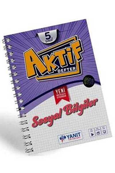 Yanıt Yayınları Yanıt 5. Sınıf Sosyal Bilgiler Aktif Defter