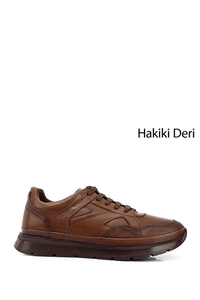 GÖNDERİ(R) Чоловічі кросівки Taba з натуральної шкіри з антикварними шнурками