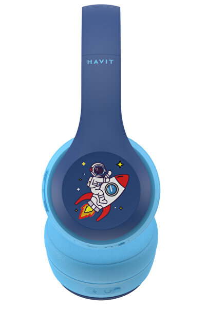 Havit H626bt Bluetooth V 5.3 Kulak Üstü Çocuk Kulaklık - 18 Saat Kullanım