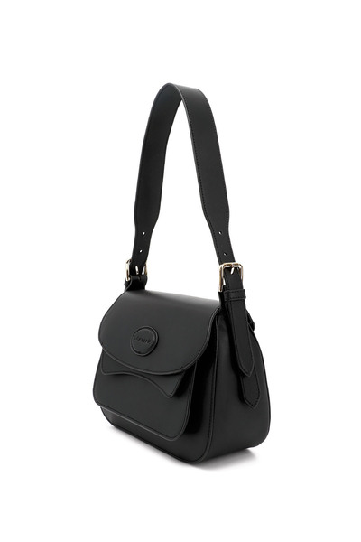 GÖNDERİ(R) Women/Girls Black Genuine Leather Hand and Shoulder Bag