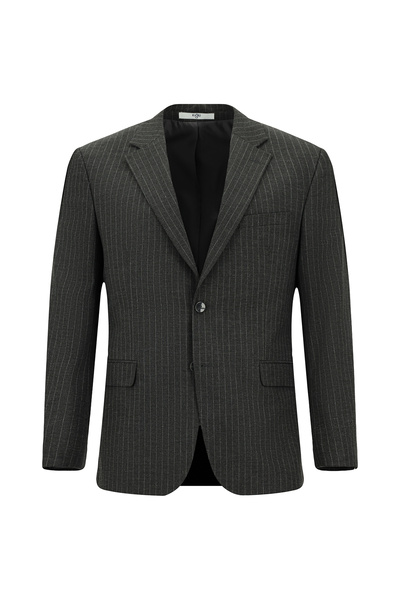 Kiğılı Striped Polyester/Viscose Suit