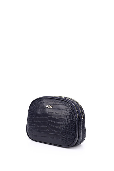 GÖNDERİ(R) Navy Blue Krako Gon Small Size Women's Shoulder Bag K5694