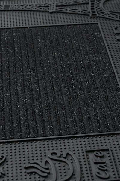 Mia Home&Living Kapı Önü Pas Pas Dekoratif Kalın Sert Kaymaz Kapı Önü Pas Pas