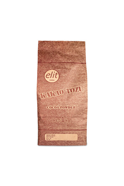 Elit Çikolata Toz Kakao 1kg Glutensiz