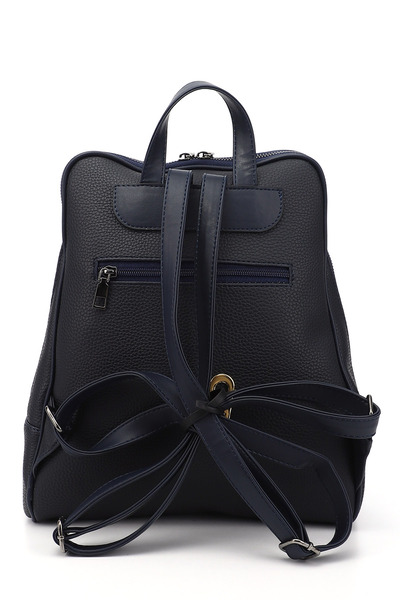 GÖNDERİ(R) Navy Blue Large Size Women's Backpack B6820