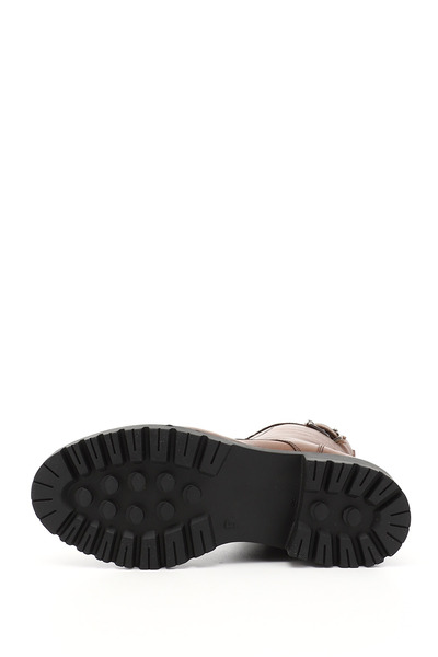 GÖNDERİ(R) Γυναικείες/Κορίτσια Tan Αντίκες Γνήσιες Δερμάτινες Μπότες με φερμουάρ