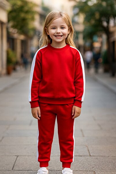 Markasız ucuz Girl's Tracksuit Set