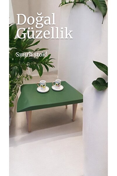 GÜRSES HOME YAN SEHPA IHLAMUR AĞACI ÖZEL ÜRETİM BOYALI VERNİKLİ