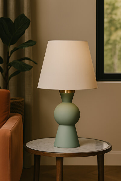 dorbien ML-2549-16200 Ahşap Masa Lambası